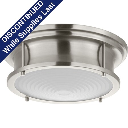 Progress Lighting Fresnel Lens Collection 12-3/4" LED Flush Mount P350113-009-30
